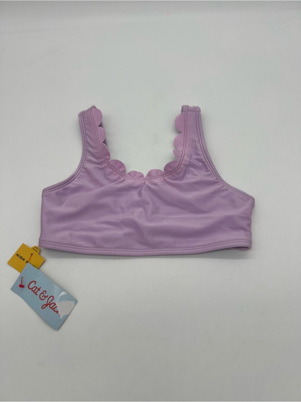 Cat And Jack Girls Size M 8 Purple Swim Top